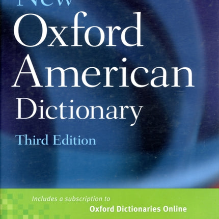 New Oxford American Dictionary, Third Edition