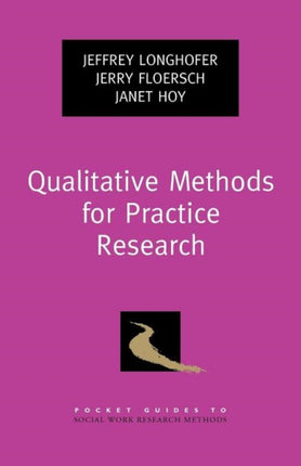Qualitative Methods for Practice Research