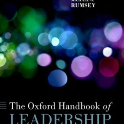 The Oxford Handbook of Leadership Oxford Library of Psychology