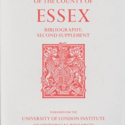 A History of the County of Essex