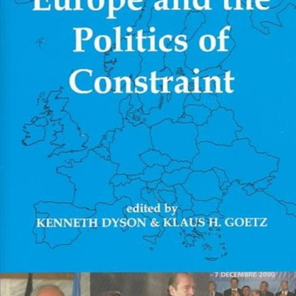 Germany Europe and the Politics of Constraint