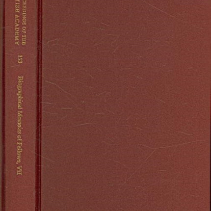 Proceedings of the British Academy Volume 153