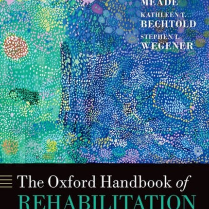 The Oxford Handbook of Rehabilitation Psychology 2nd Edition