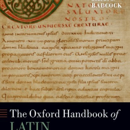 The Oxford Handbook of Latin Palaeography