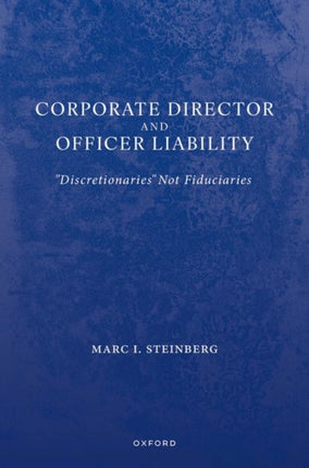 Corporate Director and Officer Liability