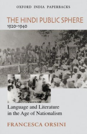 The Hindi Public Sphere 19201940