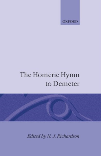 The Homeric Hymn To Demeter