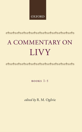 Commentary On Livy 15