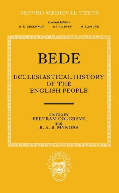 Bedes Ecclesiastical History of the English People