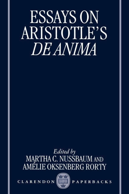 Essays on Aristotles de Anima