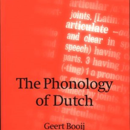 The Phonology of Dutch The Phonology of the