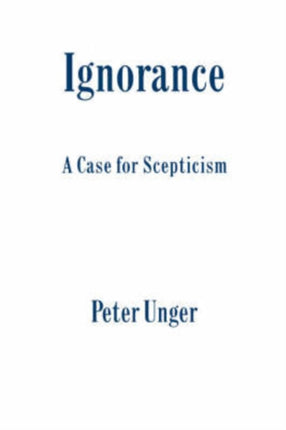 Ignorance