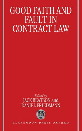 FAITH FAULT CONTRACT LAW C