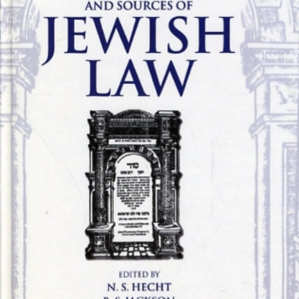 An Introduction to the History and Sources of Jewish Law Publication Boston University. Institute of Jewish Law No 22