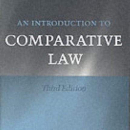 An Introduction to Comparative Law