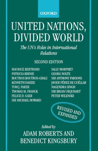 United Nations Divided World The UNs Roles in