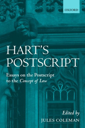 Harts Postscript Essays on the Postscript to The Concept of Law