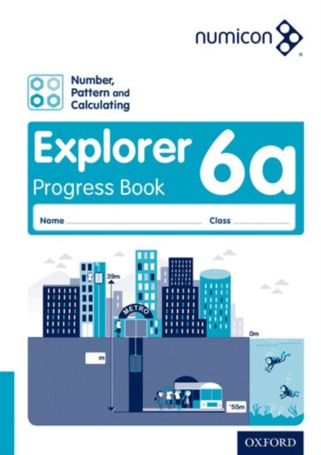 Numicon Number Pattern and Calculating 6 Explorer Progress Book A Pack of 30
