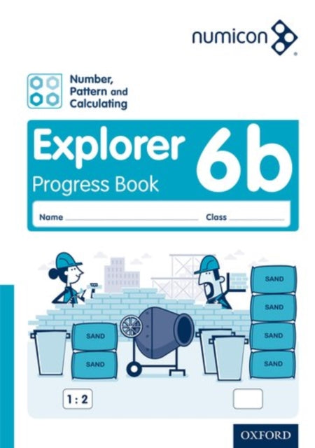 Numicon Number Pattern and Calculating 6 Explorer Progress Book B Pack of 30