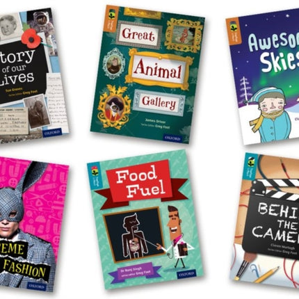 Oxford Reading Tree TreeTops inFact Oxford Level 89 Pack of 6