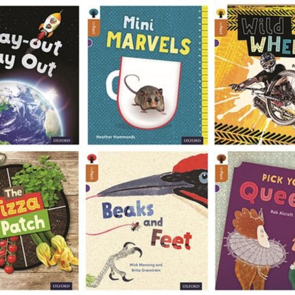 Oxford Reading Tree inFact Level 8 Mixed Pack of 6