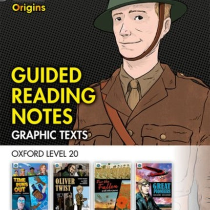 Project X Origins Graphic Texts: Dark Red+ Book Band, Oxford Level 20: Guided Reading Notes