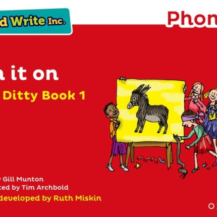Read Write Inc. Phonics Pin It On Red Ditty Book