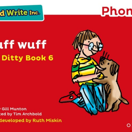 Read Write Inc. Phonics: Wuff Wuff (Red Ditty Book 6)