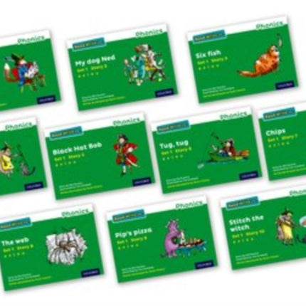 Read Write Inc. Phonics Green Set 1 Storybooks