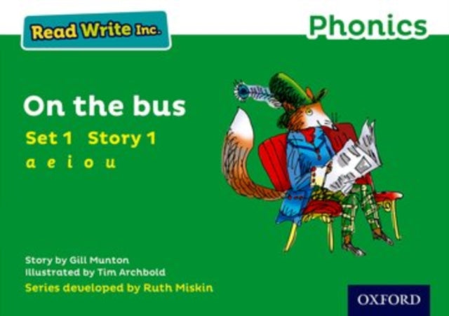 Read Write Inc. Phonics Green Set 1 Storybook 1 On The Bus