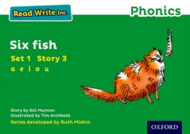 Read Write Inc. Phonics: Six Fish (Green Set 1 Storybook 3)