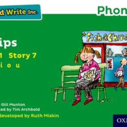 Read Write Inc. Phonics: 7 Chips (Green Set 1 Storybook)