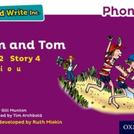 Tim and Tom Purple Set 2 Storybook 4 Read Write Inc. Phonics