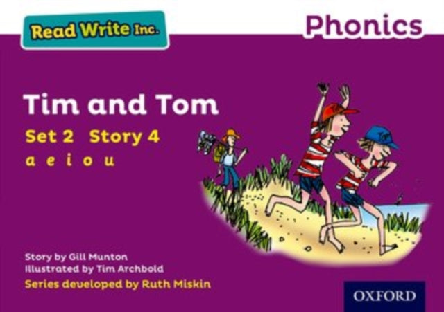 Tim and Tom Purple Set 2 Storybook 4 Read Write Inc. Phonics