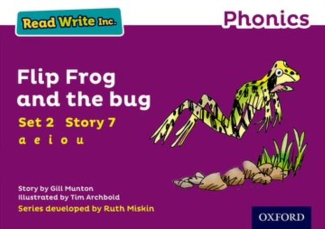 Read Write Inc. Phonics: Flip Frog and the Bug (Purple Set 2 Storybook 7)