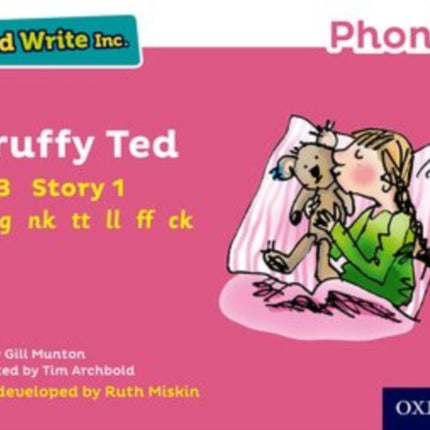 Read Write Inc. Phonics: Scruffy Ted (Pink Set 3 Storybook 1)