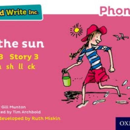 Read Write Inc. Phonics: In the Sun (Pink Set 3 Storybook 3)