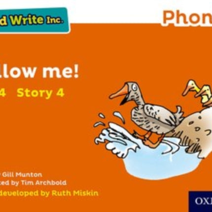 Read Write Inc. Phonics: Follow Me! (Orange Set 4 Storybook 4)