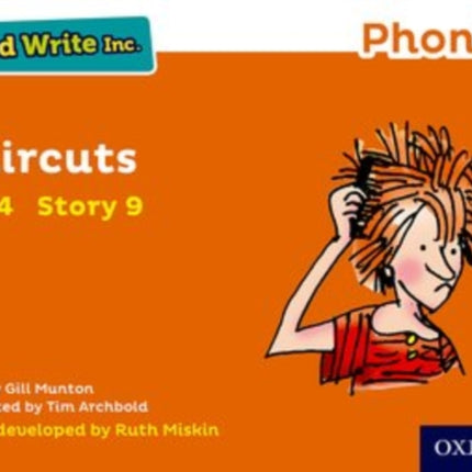 Read Write Inc. Phonics Haircuts Orange Set 4