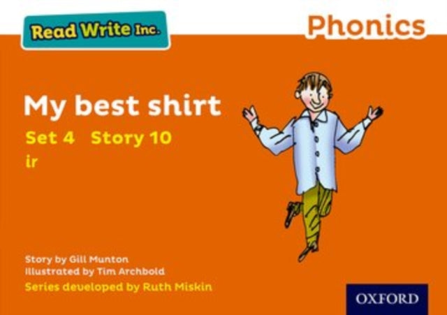 Read Write Inc. Phonics: My Best Shirt (Orange Set 4 Storybook 10)