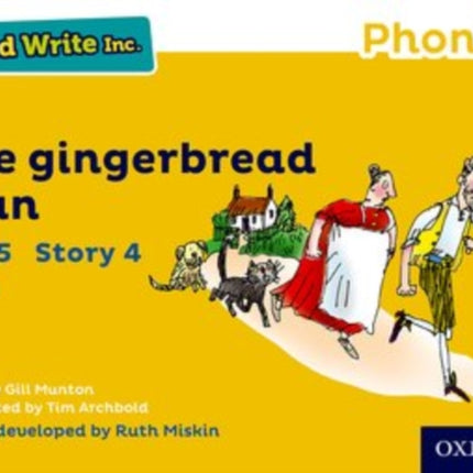 The Gingerbread Man Yellow Set 5 Storybook 4 Read