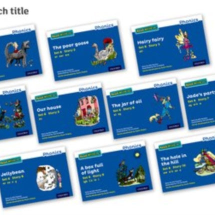 Read Write Inc. Phonics Blue Set 6 Storybooks