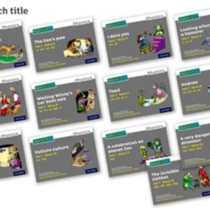 Read Write Inc. Phonics Grey Set 7 Storybooks