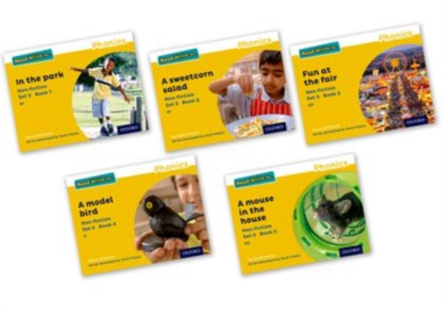 Read Write Inc. Phonics: Yellow Set 5 Non-fiction books (Mixed Pack of 5)