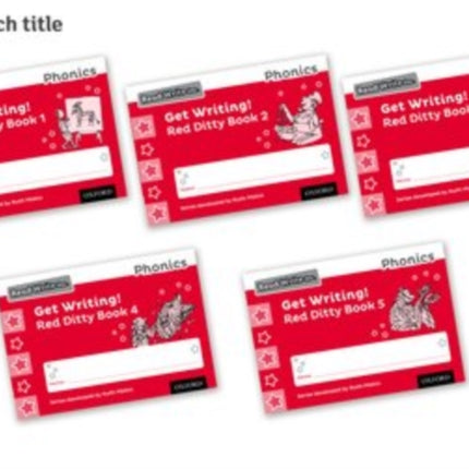 Read Write Inc. Phonics Get Writing Red Ditty