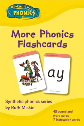 Read Write Inc. Phonics: More Phonics Flashcards