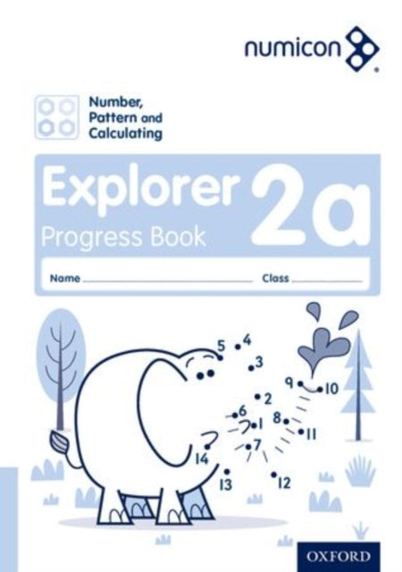 Numicon Number Pattern and Calculating 2 Explorer Progress Book A Pack of 30