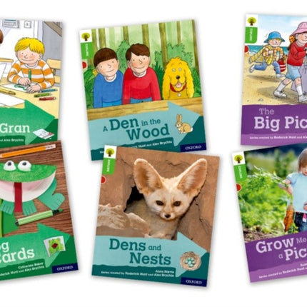 Oxford Reading Tree Explore with Biff Chip and Kipper Oxford Level 2 Mixed Pack of 6