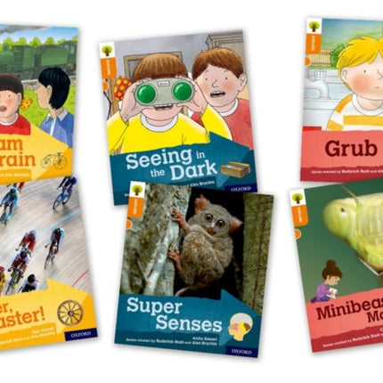 Oxford Reading Tree Explore with Biff, Chip and Kipper: Oxford Level 6: Mixed Pack of 6