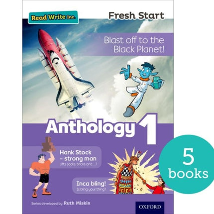 Read Write Inc. Fresh Start: Anthology 1 - Pack of 5